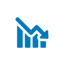 Reducing fuel costs icon